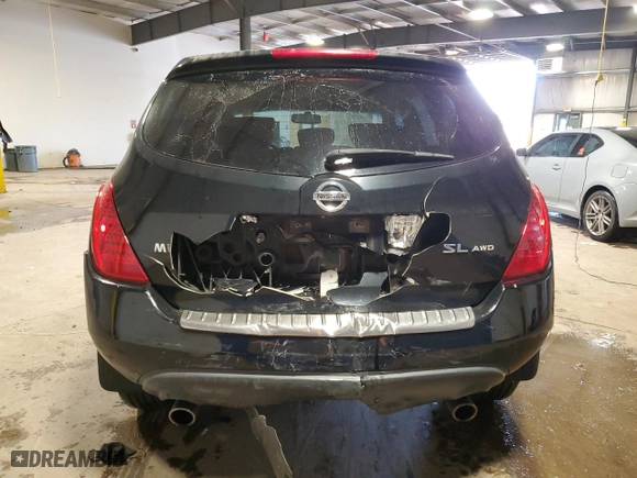 2007 Nissan Murano S with VIN JN8AZ08W77W628359, listed as a Copart auction lot 45712774 with 114,464 mi miles and Salvage Title. Bid and sale history available at carsss.com. Image 6.