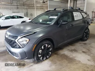 2023 Kia Sportage X-Line with VIN KNDPYDAH6P7052401, listed as a Copart auction lot 62935075 with 37,306 mi miles and Salvage title. Bid and sale history available at DreamBid. Image 1.