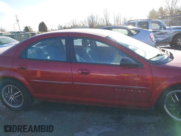 2001 Chrysler Sebring with VIN 1C3AL56U41N730800, listed as a IAAI auction lot 41437419 with 112,254 mi miles and . Bid and sale history available at DreamBid. Image 13.