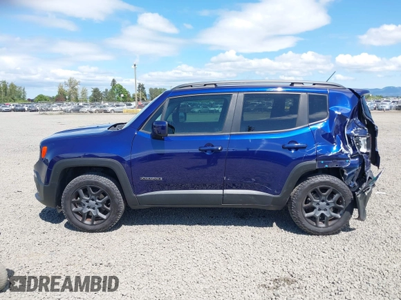 2017 Jeep Renegade Latitude with VIN ZACCJBBBXHPF90329, listed as a IAAI auction lot 42174291 with 72,295 mi miles and . Bid and sale history available at DreamBid. Image 14.