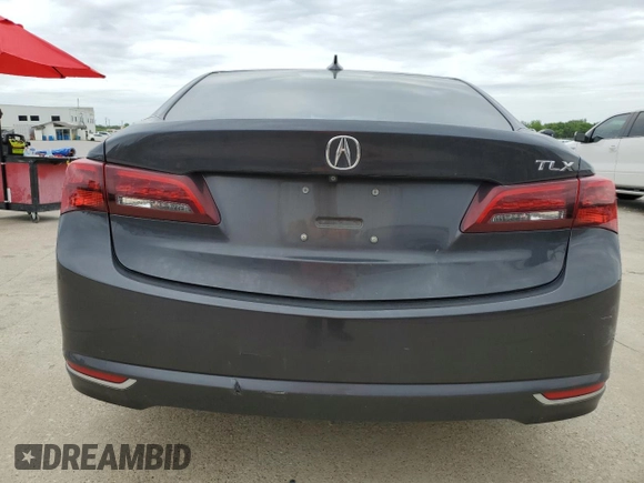 2015 Acura TLX with VIN 19UUB1F36FA011284, listed as a Copart auction lot 53176234 with 62,931 mi miles. Bid and sale history available at carsss.com. Image 6.