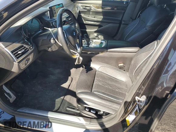 2016 BMW 7 Series 750i with VIN WBA7F0C57GGL99153, listed as a Copart auction lot 45475755 with 140,328 mi miles and Salvage title. Bid and sale history available at DreamBid. Image 7.