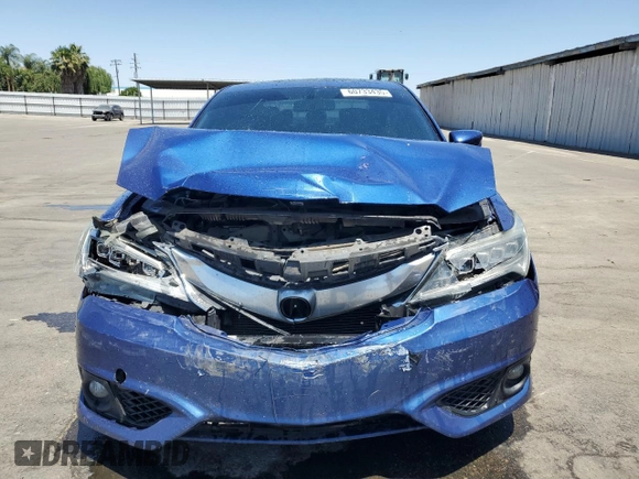 2017 Acura ILX Premium with VIN 19UDE2F88HA015459, listed as a Copart auction lot 60733435 with 95,133 mi miles and Salvage title. Bid and sale history available at DreamBid. Image 5.