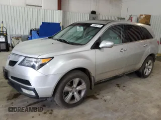 2012 Acura MDX Tech Pkg with VIN 2HNYD2H3XCH536109, listed as a Copart auction lot 50805715 with 126,067 mi miles and Salvage Title. Bid and sale history available at carsss.com. Image 1.