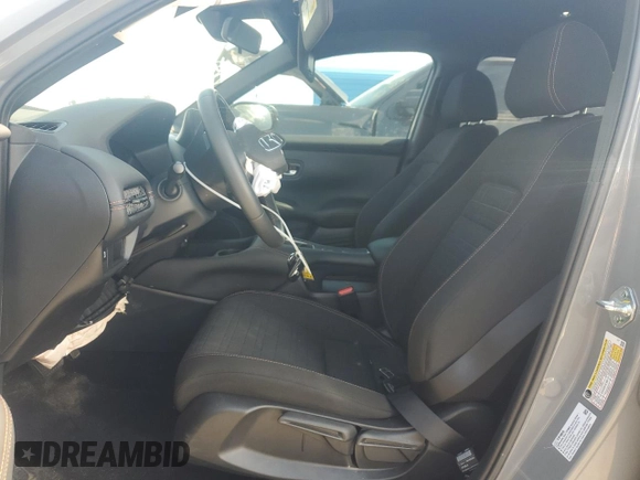 2024 Honda HR-V Sport with VIN 3CZRZ1H58RM752309, listed as a Copart auction lot 54977025 with 6,821 mi miles and Salvage title. Bid and sale history available at DreamBid. Image 7.