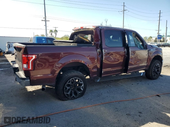 2016 Ford F-150 XL with VIN 1FTEW1CP3GKD41474, listed as a Copart auction lot 88093495 with 139,529 mi miles and Salvage Title. Bid and sale history available at carsss.com. Image 3.