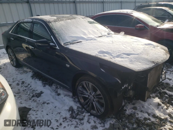 2018 Cadillac CT6 Sport AWD with VIN 1G6KP5R67JU129231, listed as a Copart auction lot 89267215 with 138,886 mi miles and Salvage title. Bid and sale history available at DreamBid. Image 4.