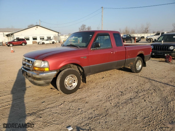 1998 Ford Ranger XL with VIN 1FTYR14XXWPA27096, listed as a Copart auction lot 47848255 with 129,080 mi miles and Salvage Title. Bid and sale history available at carsss.com. Image 1.