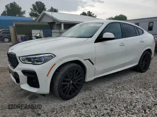 2023 BMW X6 xDrive40i z VIN 5UXCY6C08P9R45125, wystawiony jako Copart lot #54065315 z przebiegiem 28 967 mil mil oraz Szkody całkowita. Historia ofert i sprzedaży dostępna na DreamBid. Obrazek 1.