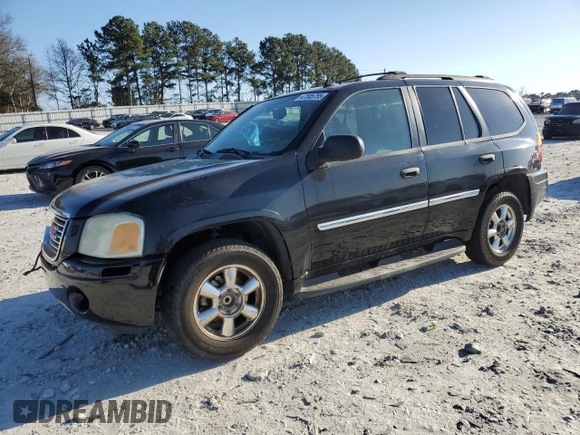 2008 GMC Envoy SLE2 with VIN 1GKDS13S082134798, listed as a Copart auction lot 47585755 with 219,179 mi miles and Salvage Title. Bid and sale history available at carsss.com. Image 1.