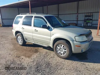 2005 Mercury Mariner Luxury z VIN 4M2YU56165DJ12462, wystawiony jako IAAI lot #41701579 z przebiegiem 252 874 mil mil oraz . Historia ofert i sprzedaży dostępna na DreamBid. Obrazek 1.