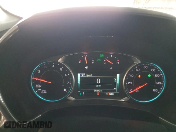 2018 Chevrolet Equinox Premier with VIN 2GNAXNEX2J6332167, listed as a Copart auction lot 51866795 with 66,240 mi miles and Clean Title. Bid and sale history available at carsss.com. Image 9.