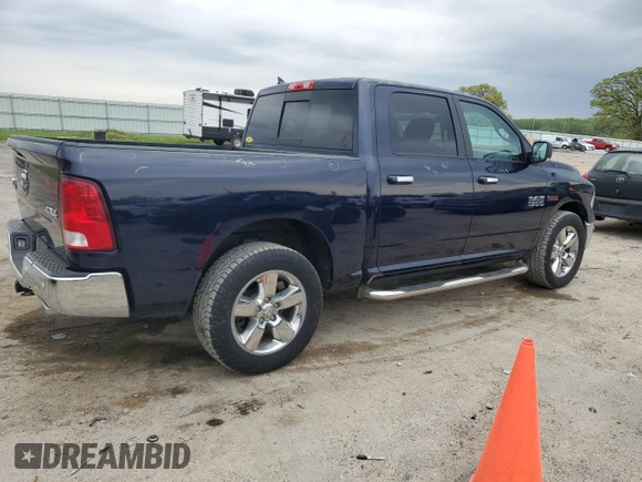 2017 Ram 1500 Big Horn with VIN 1C6RR7LM1HS875308, listed as a Copart auction lot 56384805 with 134,132 mi miles and Clean title. Bid and sale history available at DreamBid. Image 3.