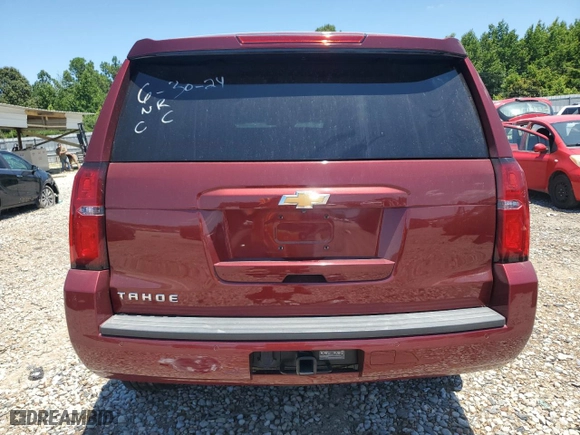 2019 Chevrolet Tahoe LT with VIN 1GNSCBKC2KR258478, listed as a Copart auction lot 62454254 with 0 mi miles and Salvage Title. Bid and sale history available at carsss.com. Image 6.
