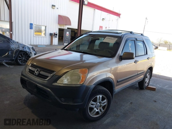 2003 Honda CR-V EX with VIN JHLRD78813C024151, listed as a IAAI auction lot 42004627 with 243,908 mi miles and . Bid and sale history available at carsss.com. Image 2.