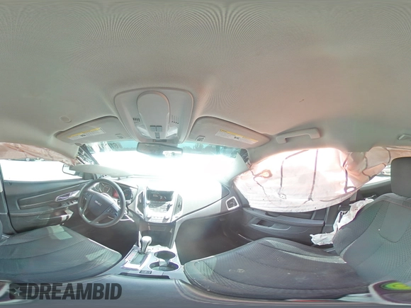 2015 GMC Terrain SLE with VIN 2GKALMEK8F6436080, listed as a Copart auction lot 61837255 with 131,563 mi miles and Salvage title. Bid and sale history available at DreamBid. Image 15.