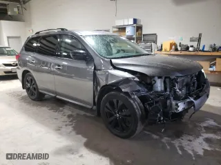 2018 Nissan Pathfinder SL with VIN 5N1DR2MMXJC649610, listed as a Copart auction lot 85656094 with 115,357 mi miles and Salvage Title. Bid and sale history available at carsss.com. Image 4.