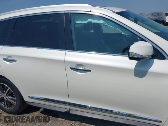 2019 Infiniti QX60 Luxe with VIN 5N1DL0MN7KC501009, listed as a IAAI auction lot 42145494 with 130,375 mi miles and . Bid and sale history available at DreamBid. Image 13.