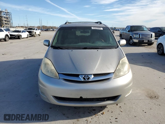 2007 Toyota Sienna XLE with VIN 5TDZK22C57S093237, listed as a Copart auction lot 43329095 with 202,538 mi miles and Salvage Title. Bid and sale history available at carsss.com. Image 5.