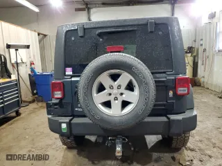 2017 Jeep Wrangler Unlimited Sport with VIN 1C4BJWDG8HL535698, listed as a Copart auction lot 85021364 with 143,105 mi miles and Salvage Title. Bid and sale history available at carsss.com. Image 6.