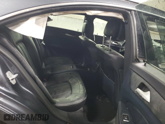 2015 Mercedes-Benz CLS 400 with VIN WDDLJ6HB0FA145504, listed as a Copart auction lot 86002954 with 69,568 mi miles and Salvage title. Bid and sale history available at DreamBid. Image 10.