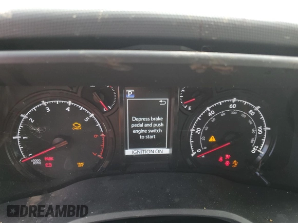 2024 Toyota 4Runner SR5 with VIN JTEMU5JR1R6283546, listed as a Copart auction lot 62879195 with Not provided miles and Non repairable. Bid and sale history available at DreamBid. Image 9.