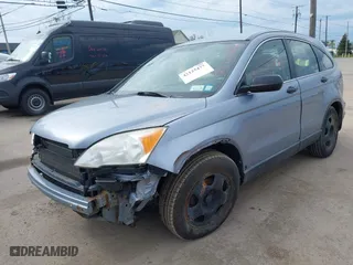 2008 Honda CR-V LX with VIN JHLRE48398C021859, listed as a IAAI auction lot 42125477 with 277,295 mi miles. Bid and sale history available at carsss.com. Image 2.