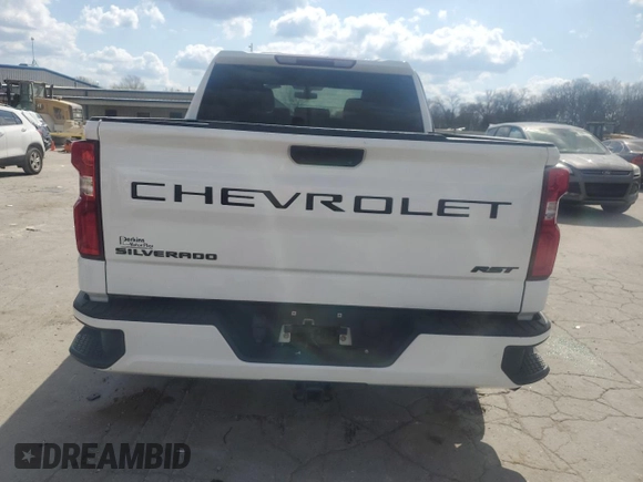 2021 Chevrolet Silverado 1500 RST with VIN 1GCUYEED1MZ376890, listed as a Copart auction lot 48965565 with 71,939 mi miles and Salvage Title. Bid and sale history available at carsss.com. Image 6.