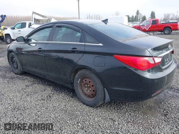 2013 Hyundai Sonata GLS with VIN 5NPEB4AC3DH784747, listed as a IAAI auction lot 41636642 with 135,338 mi miles and . Bid and sale history available at DreamBid. Image 3.