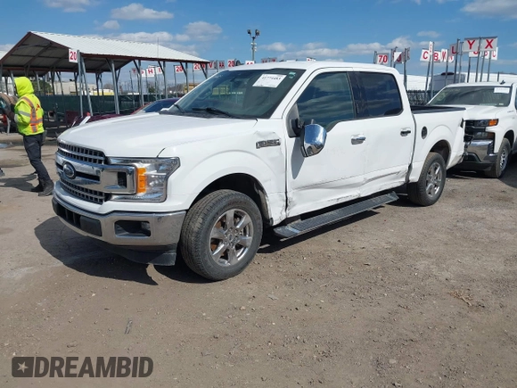 2020 Ford F-150 XL with VIN 1FTEW1C41LFA51128, listed as a IAAI auction lot 41774483 with 125,626 mi miles and . Bid and sale history available at DreamBid. Image 2.