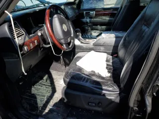 2003 Lincoln Navigator Luxury with VIN 5LMFU28R33LJ40505, listed as a Copart auction lot 46160015 with 159,291 mi miles and Salvage Title. Bid and sale history available at carsss.com. Image 7.