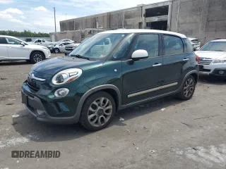 2016 FIAT 500L Trekking with VIN ZFBCFADH6GZ037273, listed as a Copart auction lot 63826924 with 84,926 mi miles and Salvage Title. Bid and sale history available at carsss.com. Image 1.