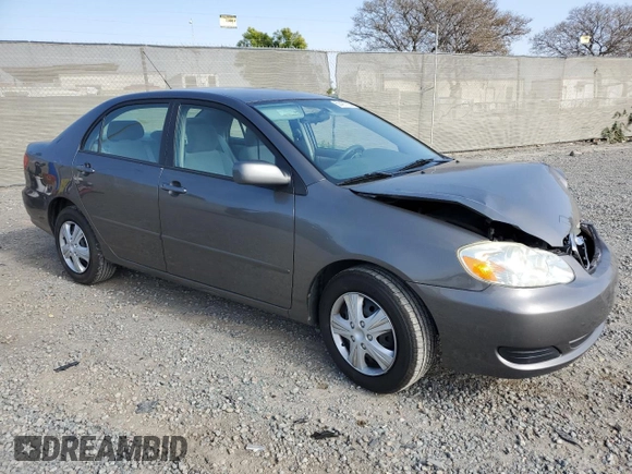 2006 Toyota Corolla CE with VIN 1NXBR30EX6Z718423, listed as a Copart auction lot 50427725 with 181,355 mi miles and Salvage title. Bid and sale history available at DreamBid. Image 4.