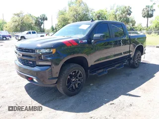 2021 Chevrolet Silverado 1500 LT Trail Boss with VIN 1GCPYFED2MZ422861, listed as a IAAI auction lot 41784383 with 53,167 mi miles and . Bid and sale history available at DreamBid. Image 17.