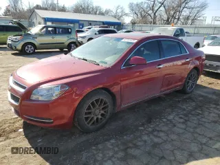2012 Chevrolet Malibu 2LT with VIN 1G1ZD5E00CF337621, listed as a Copart auction lot 42741475 with 136,400 mi miles and Salvage Title. Bid and sale history available at DreamBid. Image 1.