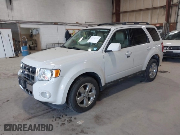 2011 Ford Escape Limited with VIN 1FMCU9EG8BKA65838, listed as a IAAI auction lot 42169155 with 112,122 mi miles. Bid and sale history available at carsss.com. Image 2.