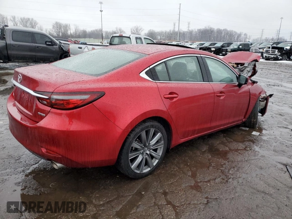 2020 Mazda 6 Touring with VIN JM1GL1VM1L1525218, listed as a Copart auction lot 89130045 with 42,612 mi miles and Salvage Title. Bid and sale history available at carsss.com. Image 3.