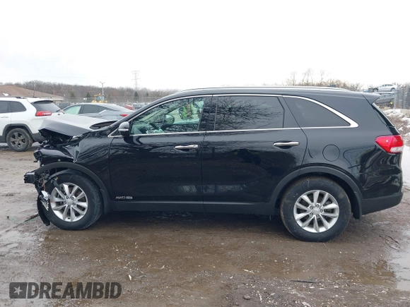 2018 Kia Sorento LX V6 with VIN 5XYPGDA5XJG419416, listed as a IAAI auction lot 41650650 with 95,897 mi miles. Bid and sale history available at carsss.com. Image 14.