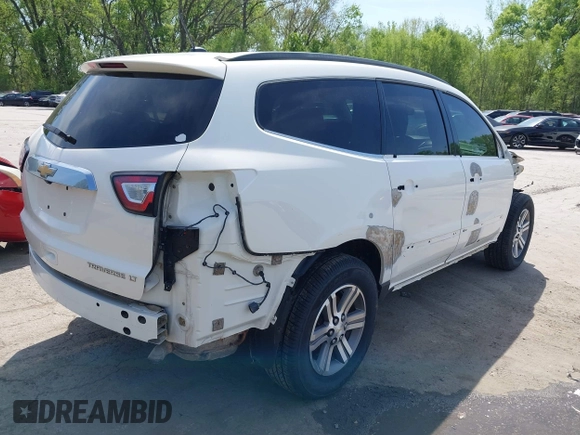 2015 Chevrolet Traverse LT with VIN 1GNKVHKDXFJ280531, listed as a IAAI auction lot 42077958 with 177,856 mi miles and . Bid and sale history available at DreamBid. Image 4.
