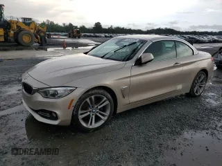 2016 BMW 4 Series 428i xDrive with VIN WBA3T1C50GP822474, listed as a Copart auction lot 59340455 with 73,184 mi miles and Salvage title. Bid and sale history available at DreamBid. Image 1.