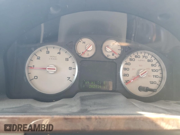 2007 Ford Five Hundred Limited with VIN 1FAHP25107G150712, listed as a Copart auction lot 82092544 with 202,034 mi miles and Salvage Title. Bid and sale history available at carsss.com. Image 9.
