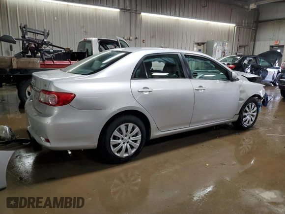 2013 Toyota Corolla L with VIN 2T1BU4EE6DC995307, listed as a Copart auction lot 49272695 with 114,215 mi miles and Salvage Title. Bid and sale history available at carsss.com. Image 3.