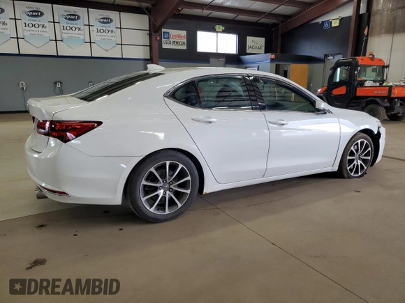 2016 Acura TLX with VIN 19UUB1F30GA010780, listed as a Copart auction lot 52712825 with 102,675 mi miles and Salvage Title. Bid and sale history available at carsss.com. Image 3.
