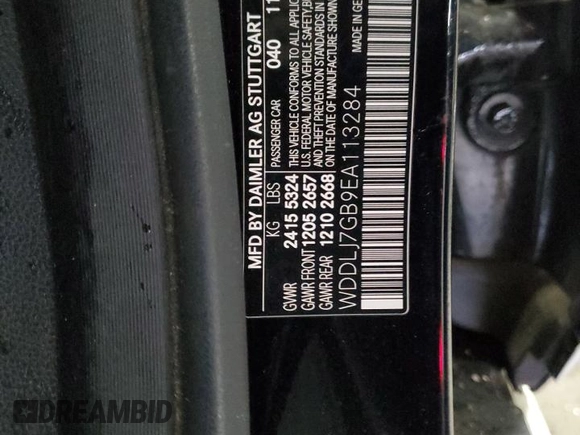 2014 Mercedes-Benz CLS 63 S AMG с VIN WDDLJ7GB9EA113284, выставлен на аукционе Copart как лот 44763625 с пробегом 98 055 миль миль и Списание • Salvage title. История ставок и продаж доступна на DreamBid. Изображение 12.