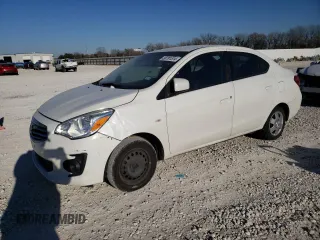 2018 Mitsubishi Mirage G4 ES with VIN ML32F3FJXJHF10423, listed as a Copart auction lot 38781514 with 105,034 mi miles. Bid and sale history available at carsss.com. Image 1.