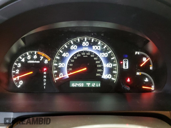 2009 Honda Odyssey LX with VIN 5FNRL38259B018546, listed as a Copart auction lot 62142015 with 162,459 mi miles and Salvage title. Bid and sale history available at DreamBid. Image 9.