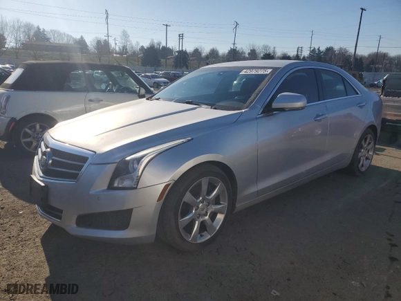 2013 Cadillac ATS Luxury with VIN 1G6AB5R32D0152637, listed as a Copart auction lot 42979275 with 0 mi miles and Clean Title. Bid and sale history available at carsss.com. Image 1.