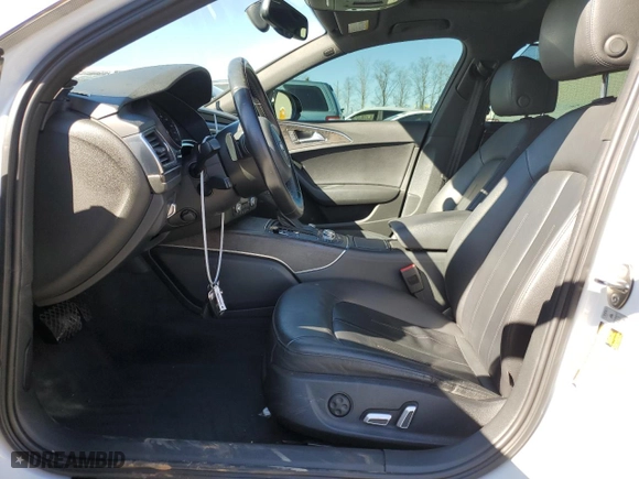 2017 Audi A6 Premium Plus with VIN WAUF2AFC5HN054854, listed as a Copart auction lot 42717025 with 135,053 mi miles and Salvage Title. Bid and sale history available at carsss.com. Image 7.