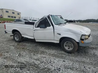 1996 Ford F-150 z VIN 1FTEF15N4TNA21567, wystawiony jako Copart lot #57672285 z przebiegiem Nie podano mil oraz Szkoda całkowita • Salvage title. Historia ofert i sprzedaży dostępna na DreamBid. Obrazek 4.