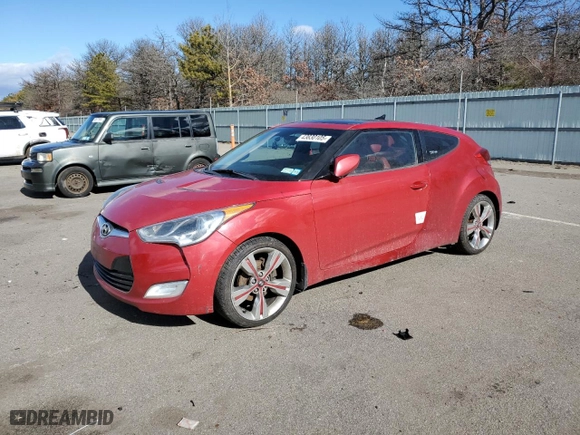 2012 Hyundai Veloster w/Black Int with VIN KMHTC6AD0CU049331, listed as a Copart auction lot 43830105 with 159,405 mi miles and Clean Title. Bid and sale history available at carsss.com. Image 1.